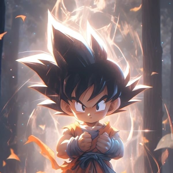 hình ảnh goku chibi 3d