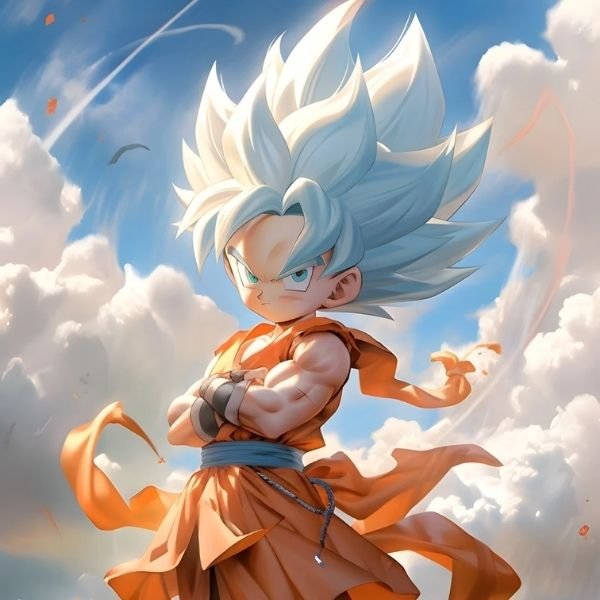 hình ảnh goku chibi cực ngầu