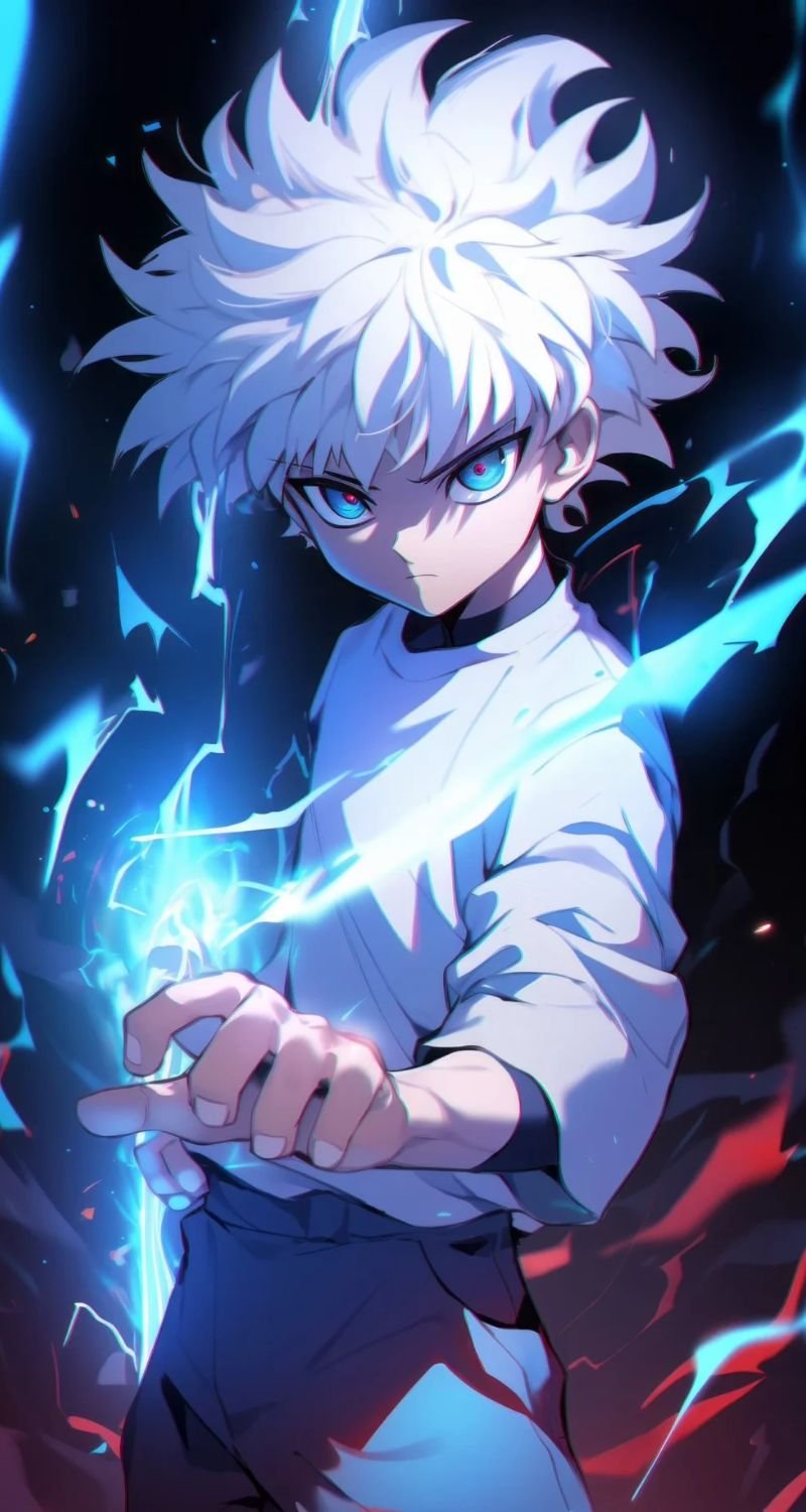 hình ảnh killua 3d