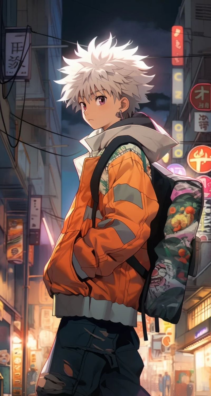 hình ảnh killua chất