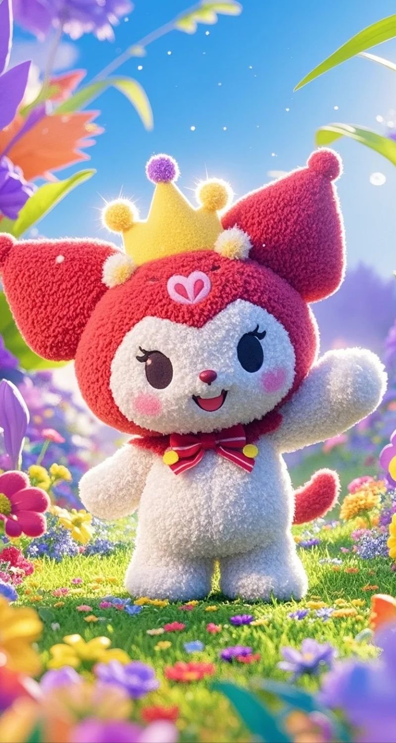 hình ảnh kuromi 3d