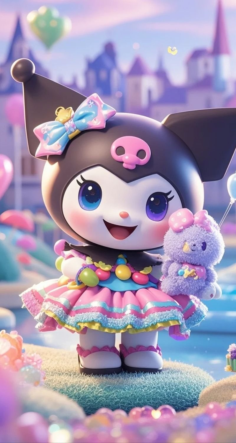 hình ảnh kuromi hd