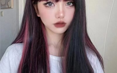 hình ảnh nhuộm highlight