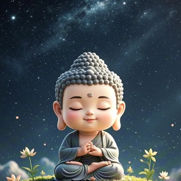 hình ảnh phật chibi 3d