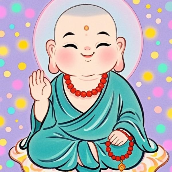 hình ảnh phật chibi 4k