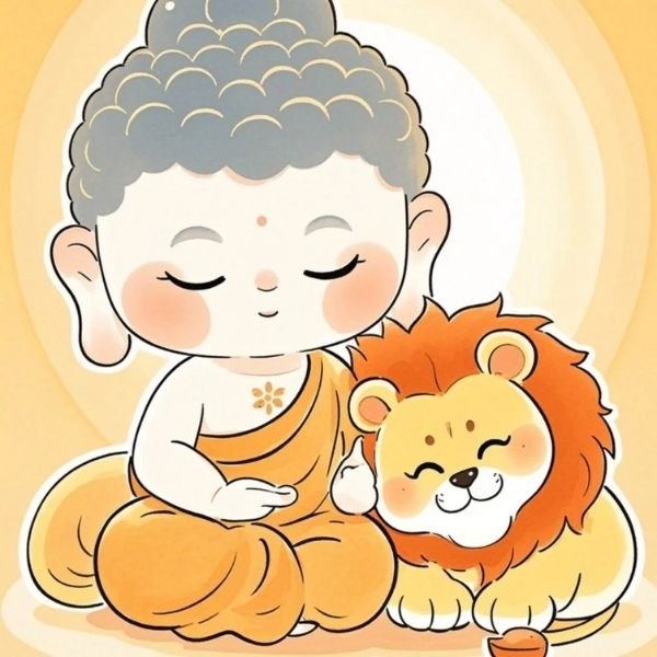 hình ảnh phật chibi cực chất