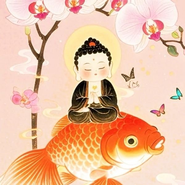 hình ảnh phật chibi hd