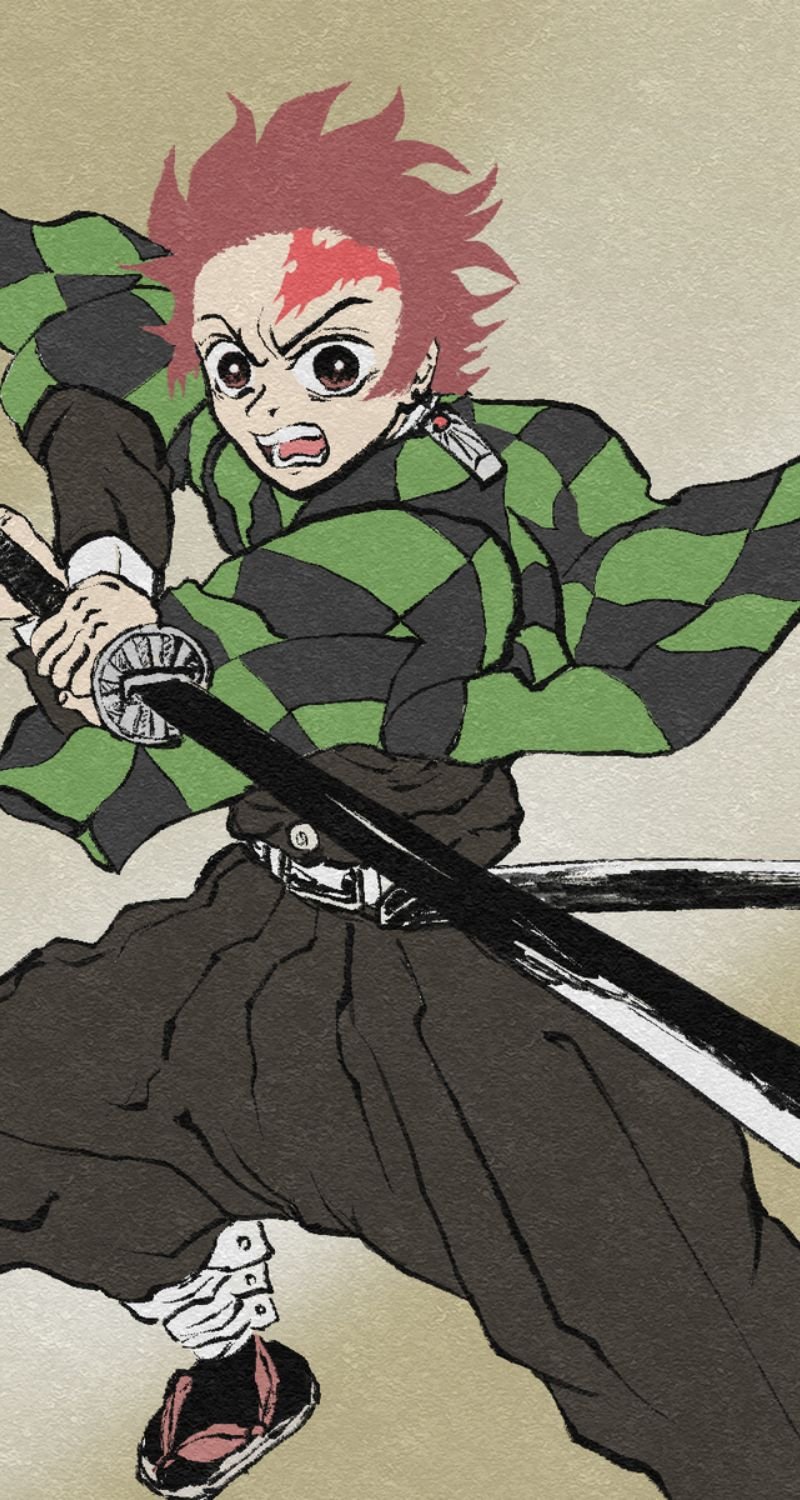 hình ảnh tanjiro 3d