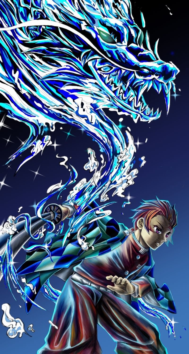 hình ảnh tanjiro cực ngầu