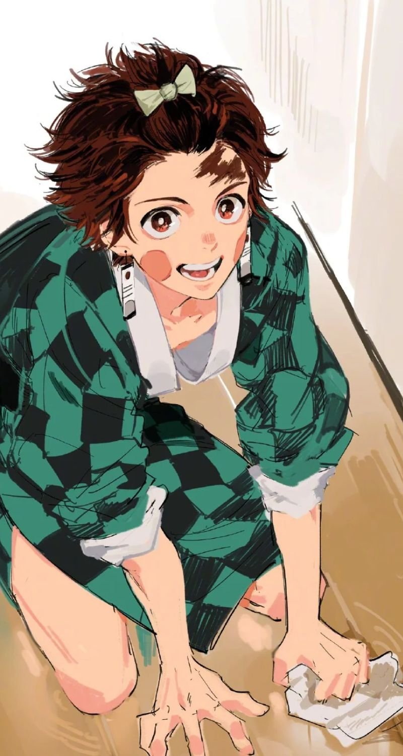 hình ảnh tanjiro cute