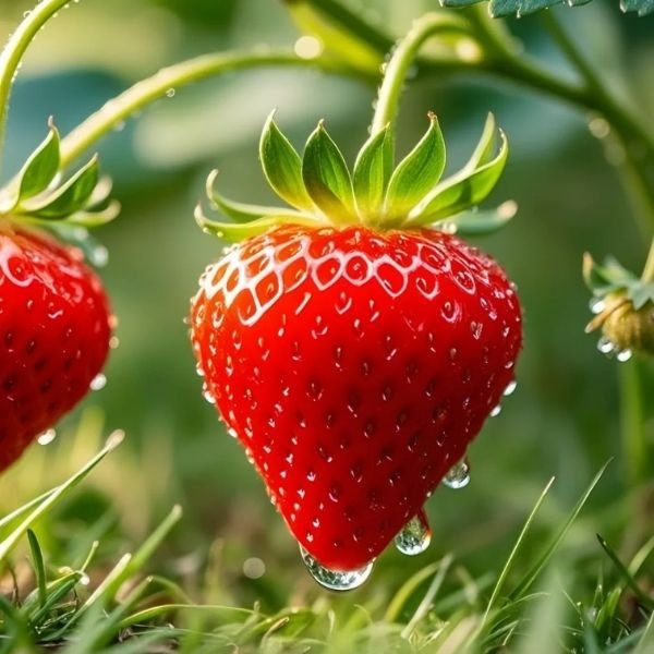 hình avatar quả dâu 4k