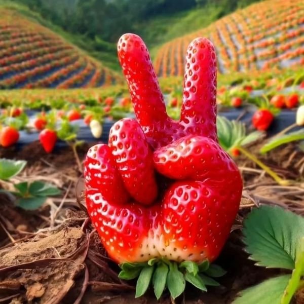 hình avatar quả dâu cực chất