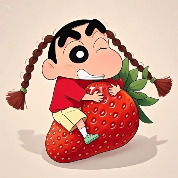 hình avatar quả dâu cực đẹp