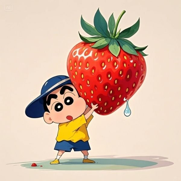 hình avatar quả dâu đẹp