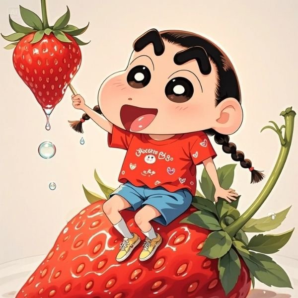 hình avatar quả dâu đẹp nhất