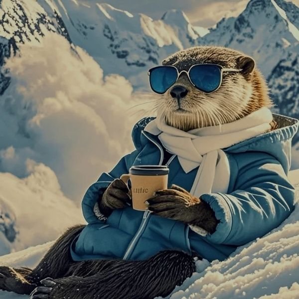 hình avatar rái cá chất