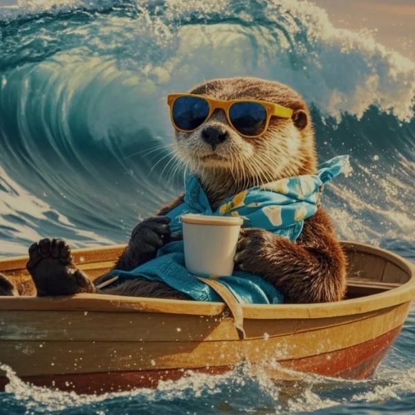 hình avatar rái cá cực chất