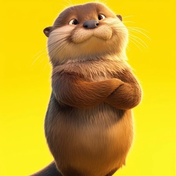 hình avatar rái cá siêu đẹp