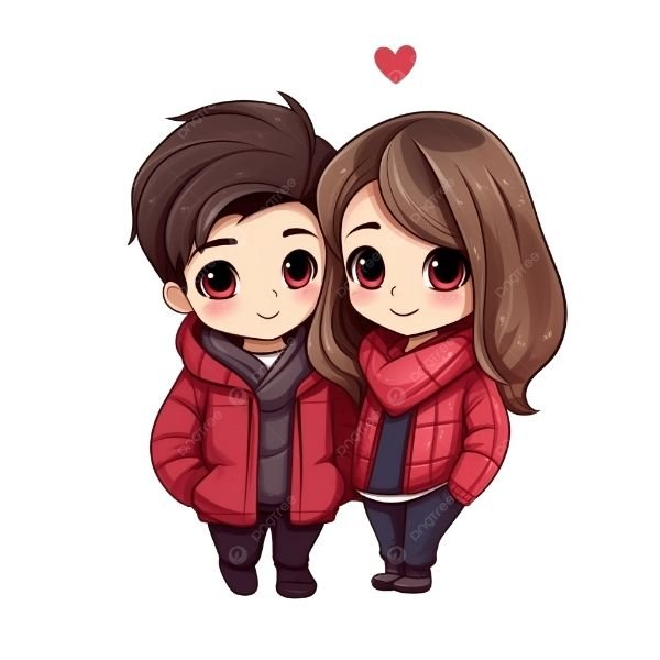 hình cặp đôi chibi cực đẹp