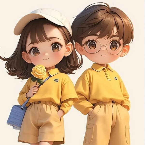 hình cặp đôi chibi đẹp nhất