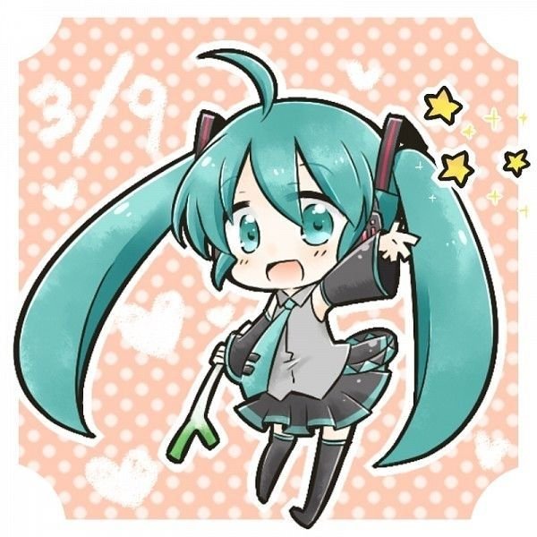 hình chibi Miku cực đẹp