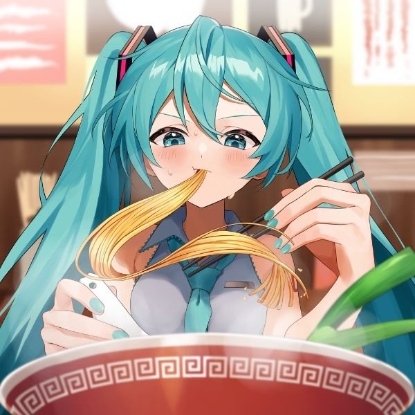 hình chibi Miku đáng yêu