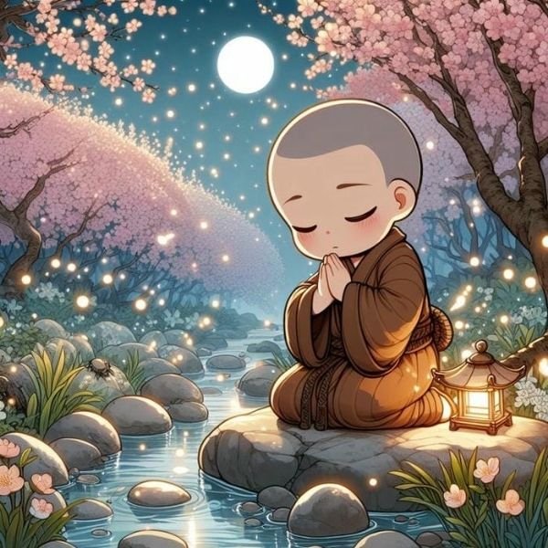 hình chú tiểu chibi 4k