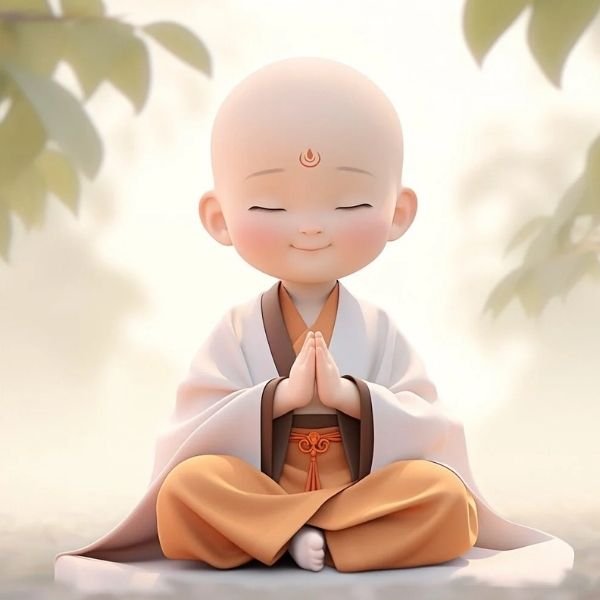 hình chú tiểu chibi cực đẹp