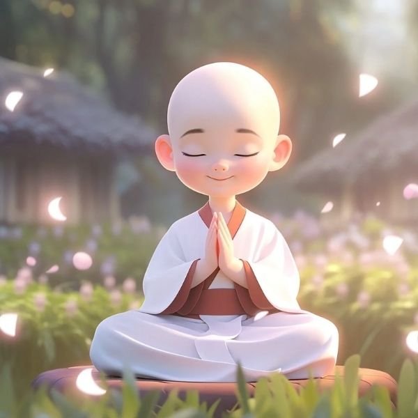 hình chú tiểu chibi siêu đẹp