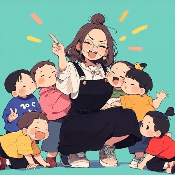 hình cô giáo chibi đẹp nhất