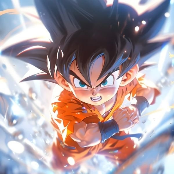 hình goku chibi cực ngầu