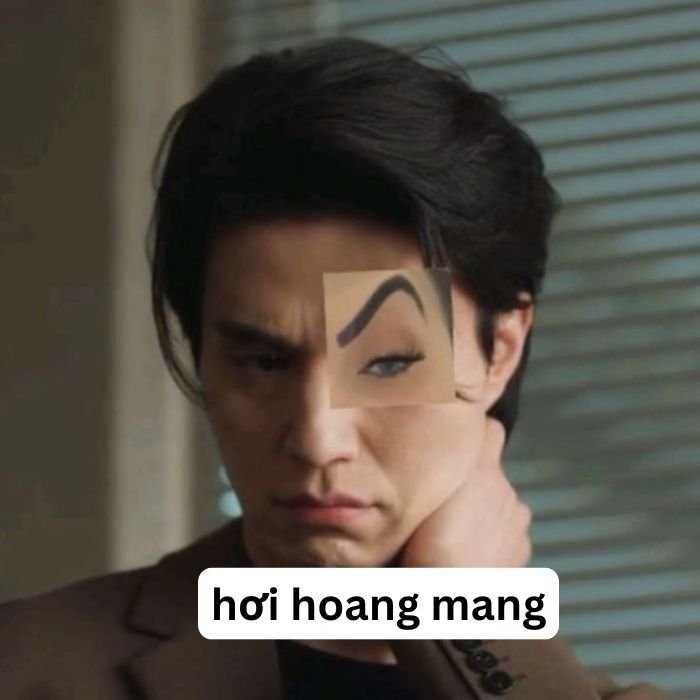 hình meme bất ngờ hoang mang