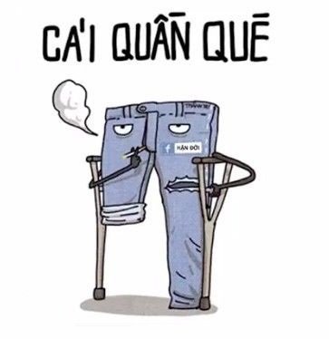 hình meme đội quần què