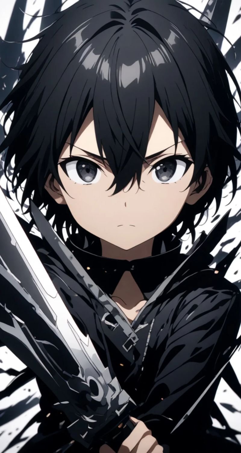 hình nền Kirito cute