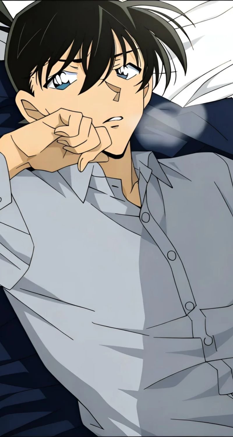 hình nền kudo shinichi cực buồn