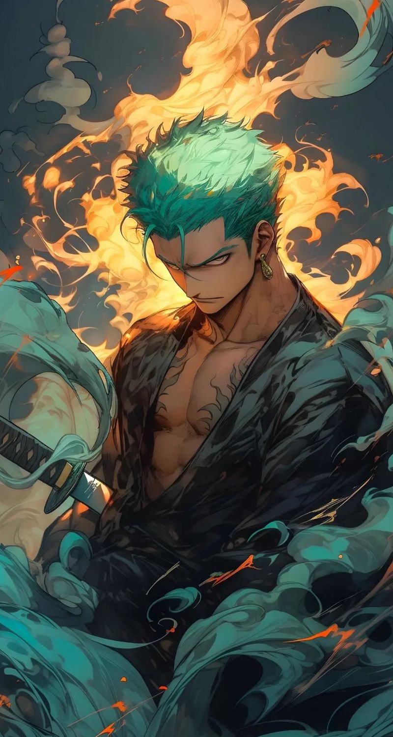 hình nền zoro ngầu