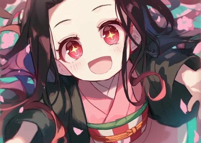 hình nezuko cute