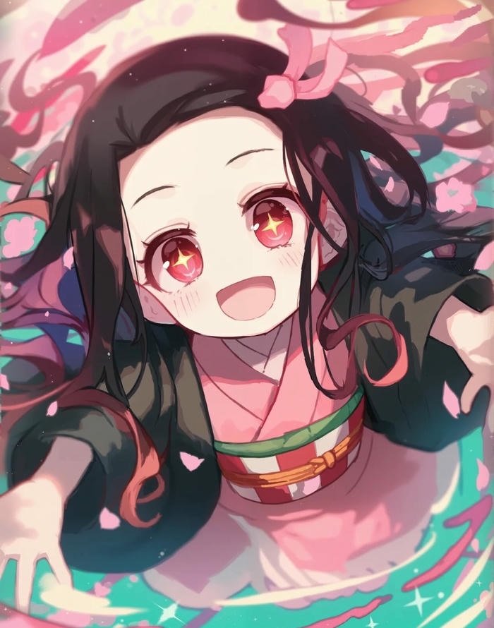 hình nezuko cute