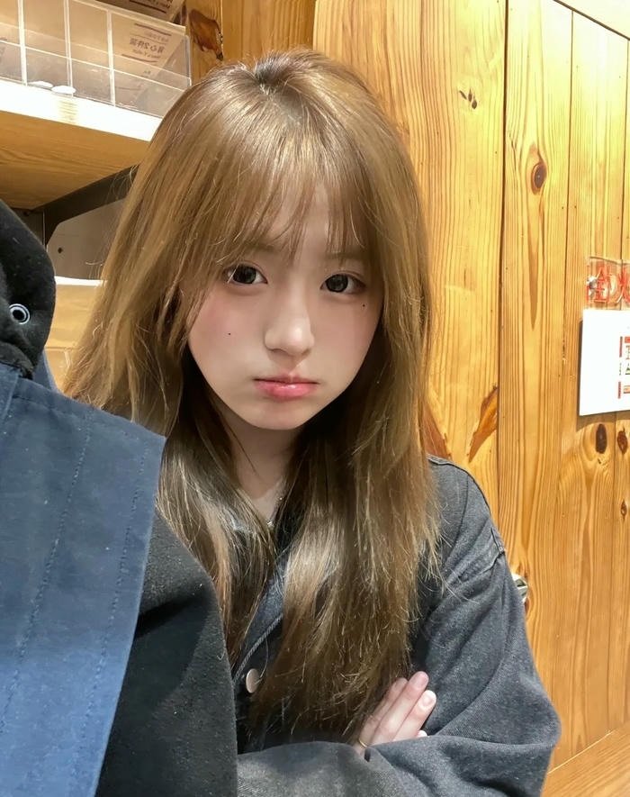 màu toc nâu trà sữa