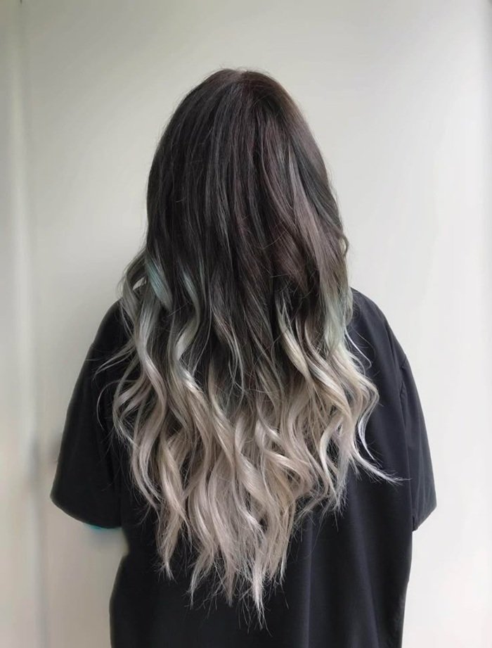 màu tóc ombre