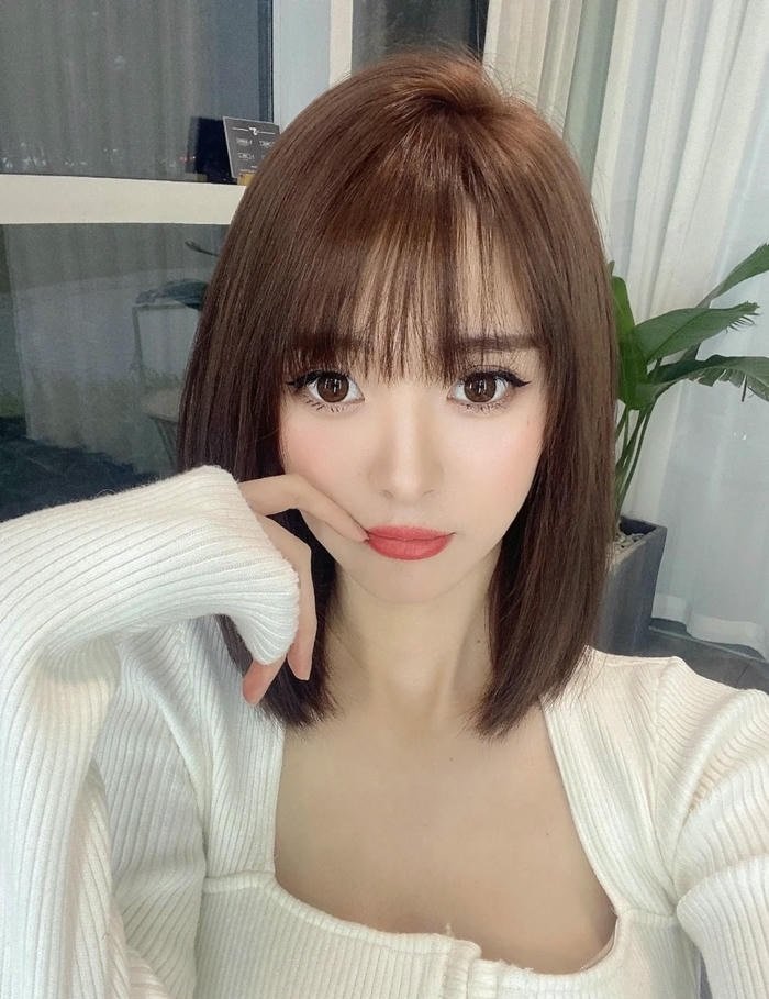 màu tóc trà sữa