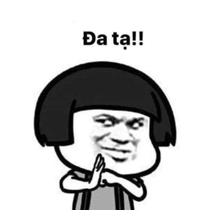 meme cảm ơn hài hước