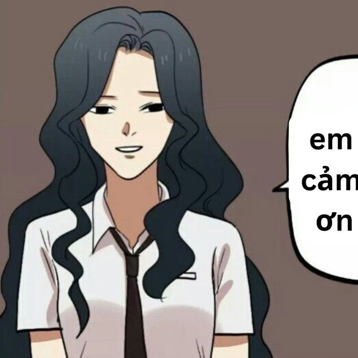 meme cảm ơn nhân vật