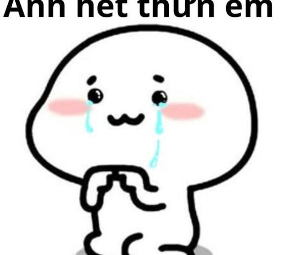 meme crying ảnh hết thưn em rồi
