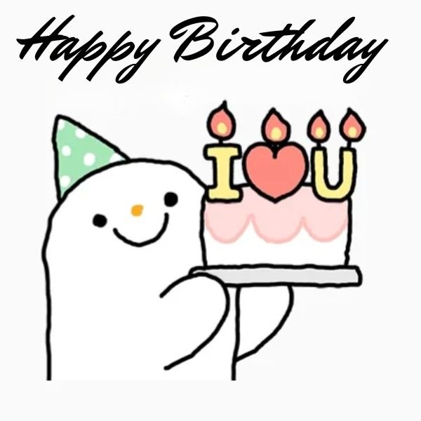 meme happy birthday cutee