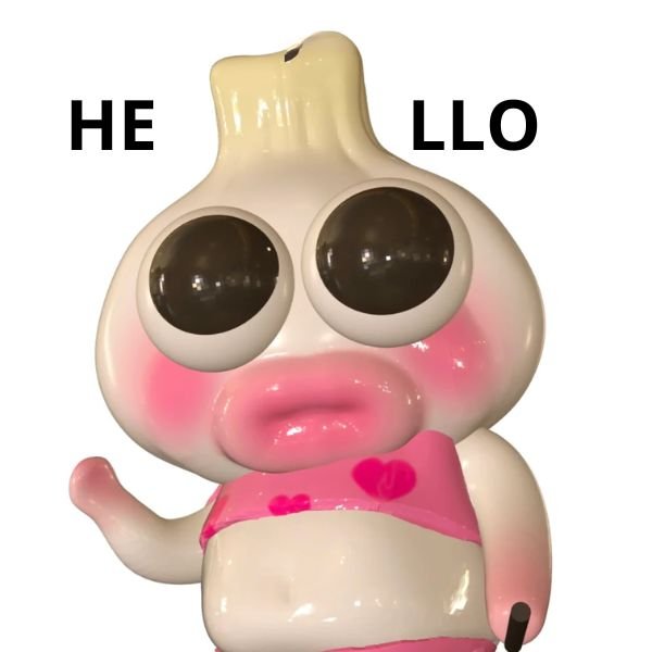 meme hello đáng yêu