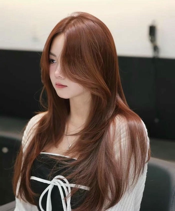 nâu đồng ánh cam