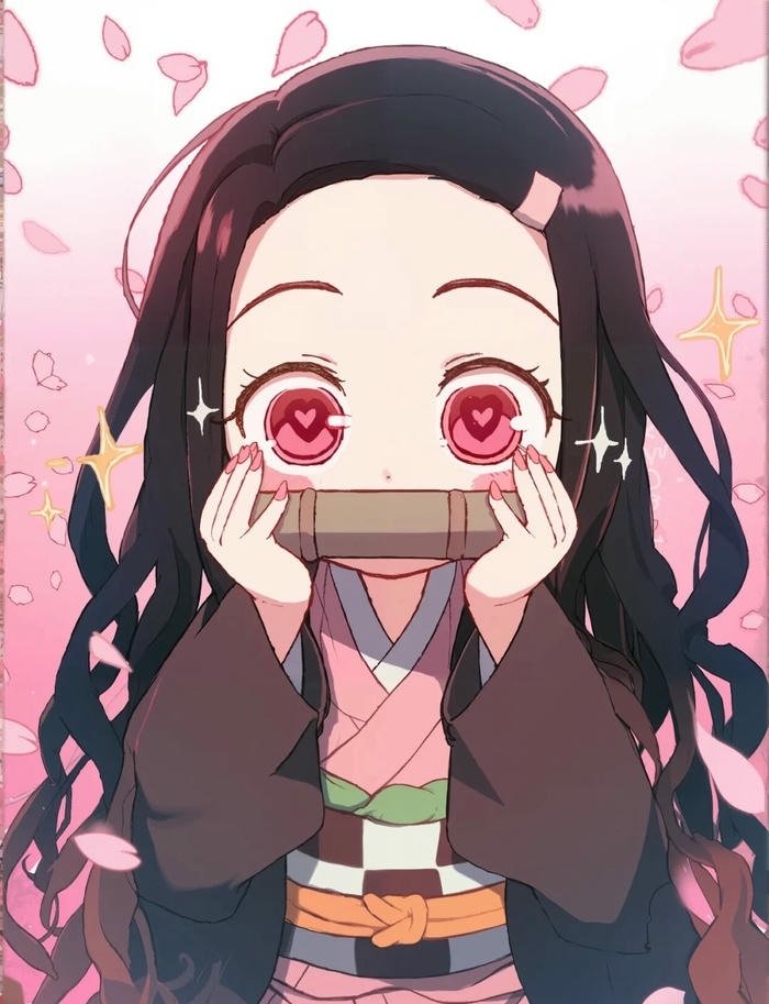 nezuko cute chibi