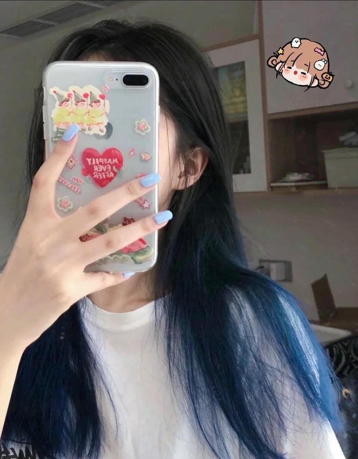 nhuom duoi toc cuc dep