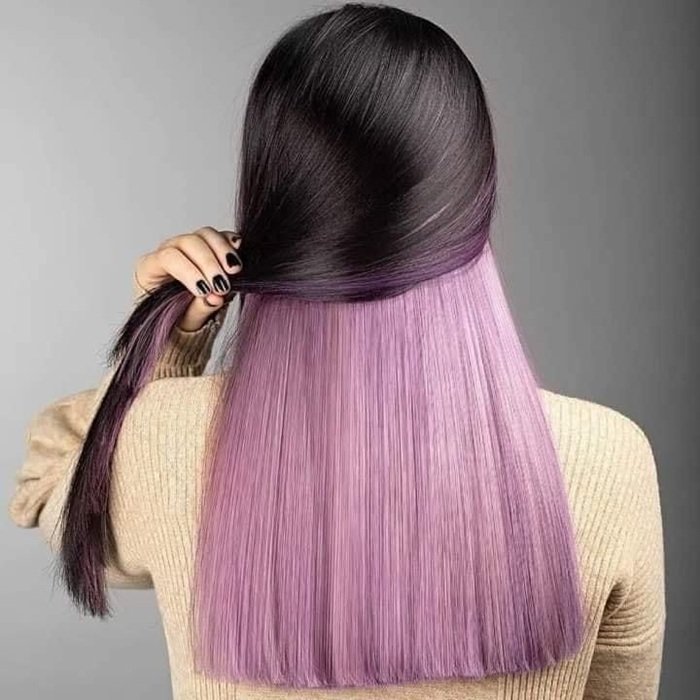 nhuộm hidden màu hồng